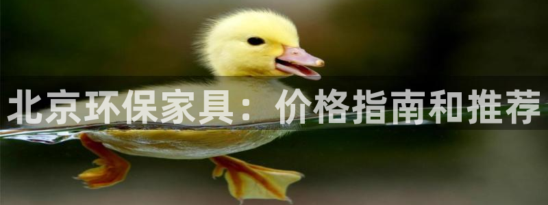 杏耀注册线路：北京环保家具：价格指南和推荐
