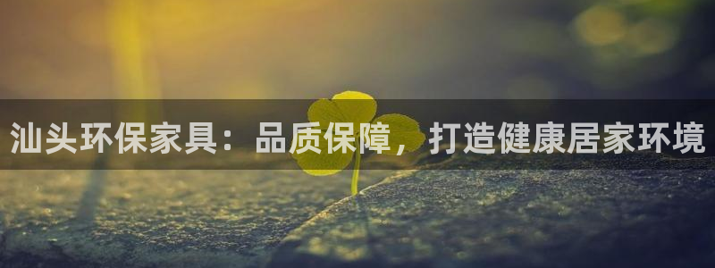 杏耀平台登录：汕头环保家具：品质保障，打造健康居家环境
